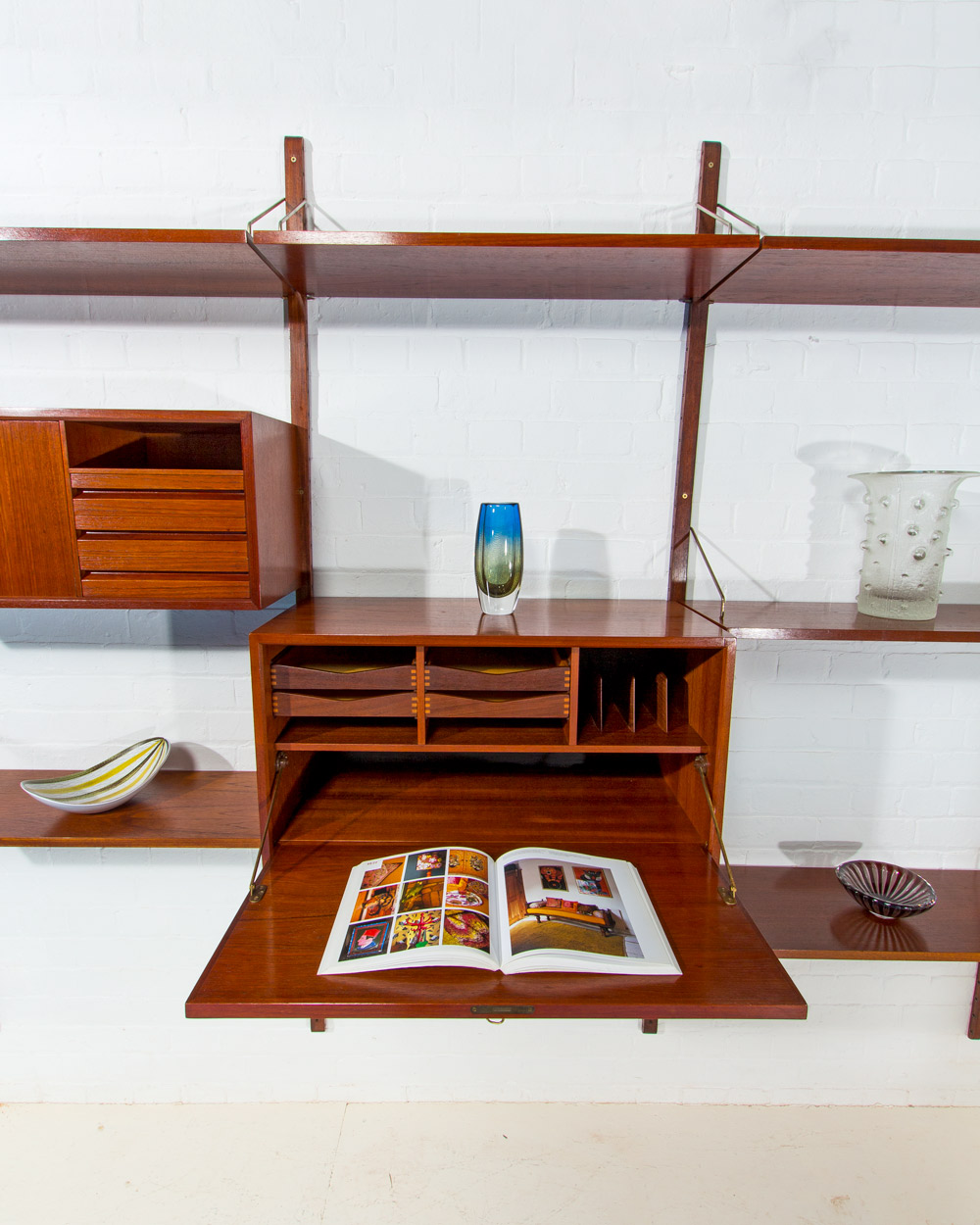 cado wall unit 1950s mid century bookcase teak london cado wall unit 1950s mid century bookcase teak london