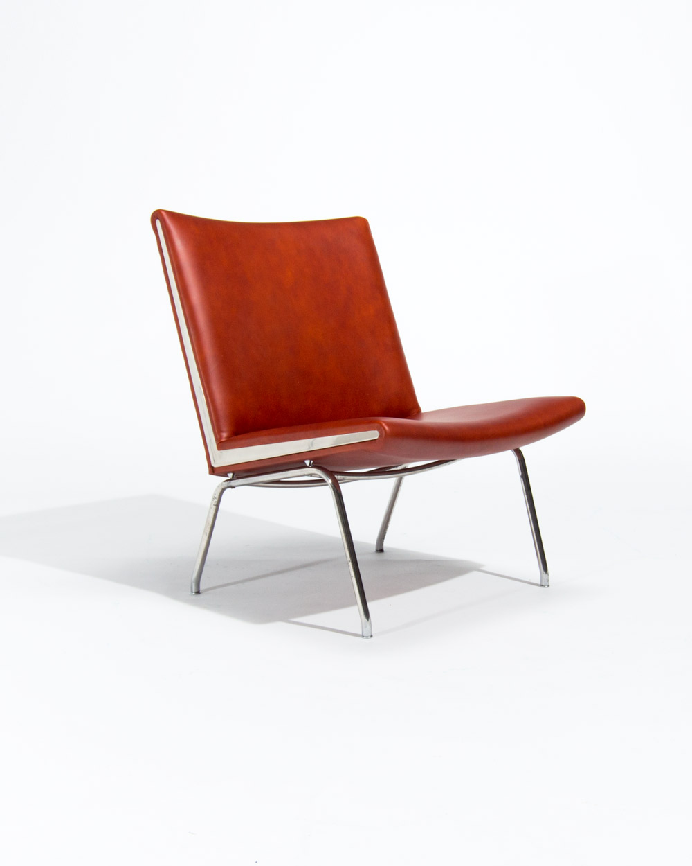 danish lounge chair leather hans wegner 1950s danish lounge chair leather hans wegner 1950's