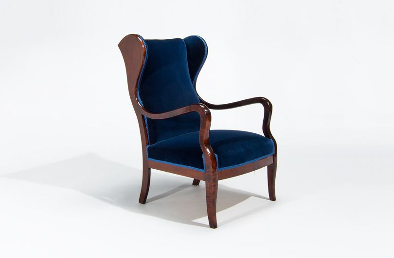 danish mid century chair frits henningsen lounge armchair 1950s e1731352221888 Danish mid century chair frits Henningsen lounge armchair 1950's