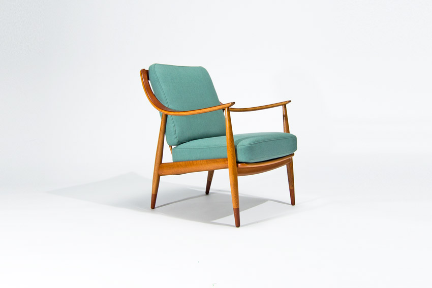 Danish armchair 1950s mid century lounge chair
