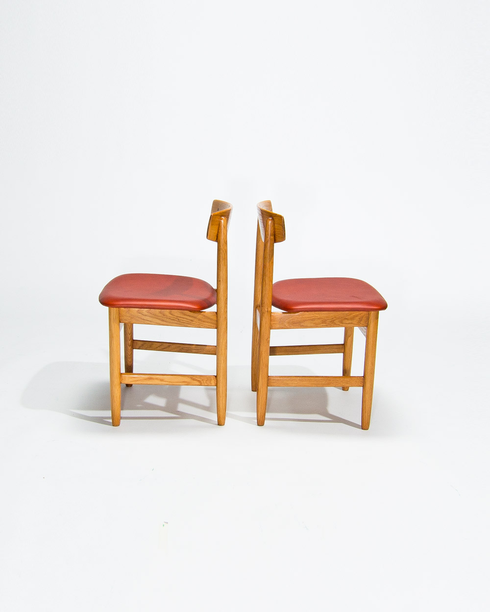 set of 8 mid century dining chairs london uk 1950s